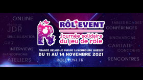 Rôl'Event, seconde édition ! Du 11 au 14 novembre 2021 by Main ffjdr channel
